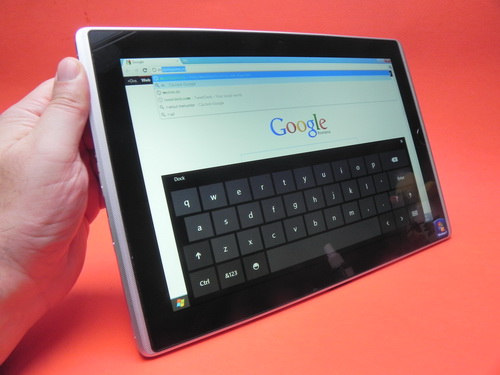 ASUS Eee Slate B121 tastatura virtuala