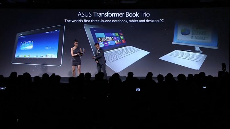 ASUS anunță Transformer Book Trio