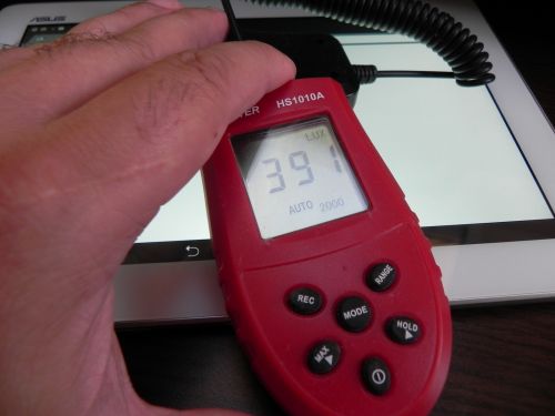 Luminozitate ecran ASUS Transformer Pad TF103C