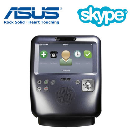 Asus: ASUS prezinta telefonul video certificat Skype