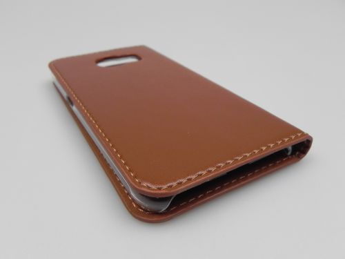 Husa Samsung Galaxy S6 Verus Crayon Diary Book Type Maro