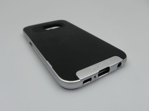 Husa Samsung Galaxy S6 Verus Crucial Bumper Light Silver