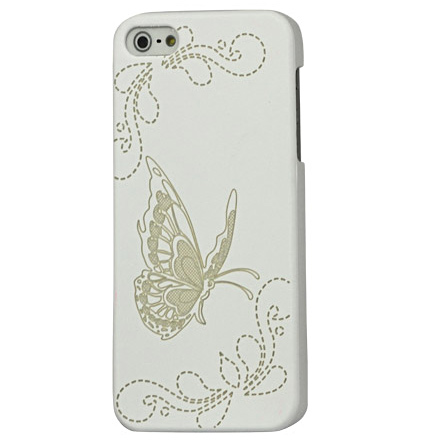 Husa iPhone 5 - Butterfly White de la CUBZ
