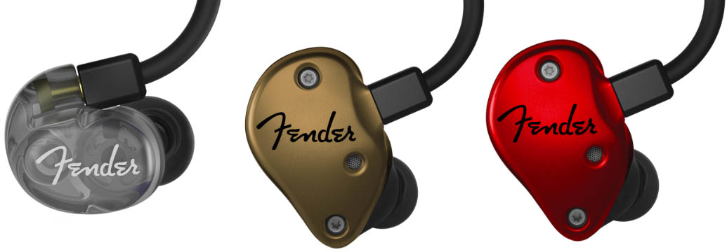 Căştile in ear de la Fender vor sosi în 5 variante, cu preţ de pornire de 99 dolari