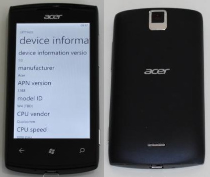 Un nou sosit cu Windows Phone: Acer Allegro vine de Crăciun în Europa, cu un preţ foarte bun - 299 euro
