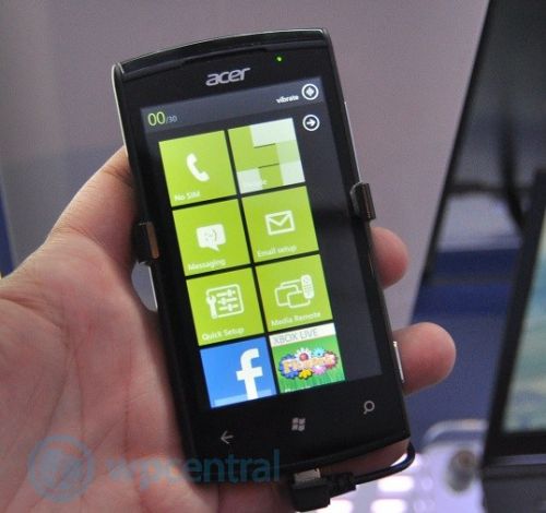 CES 2012: Acer Allegro îşi face apariţia, iată un hands on cu un nou Windows Phone low end (Video)