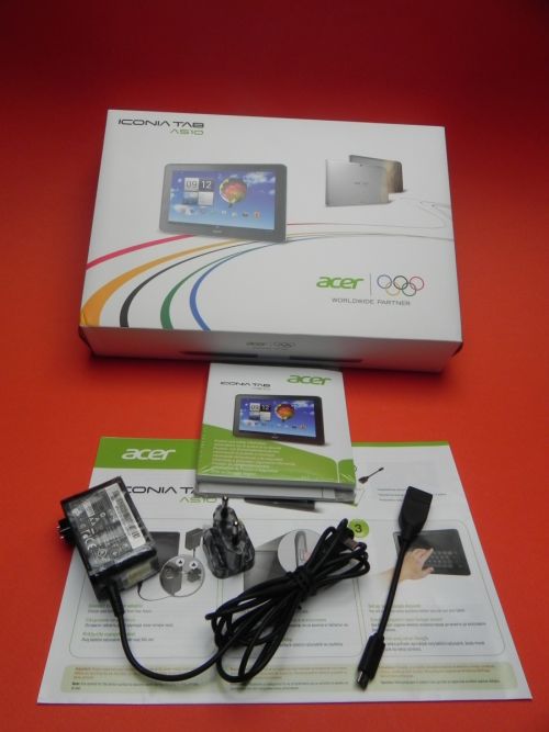 Acer Iconia Tab A510 Olympic Edition scos din cutie