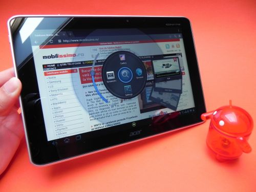 Acer Ring UI - Acer Iconia Tab A510 Olympic Edition