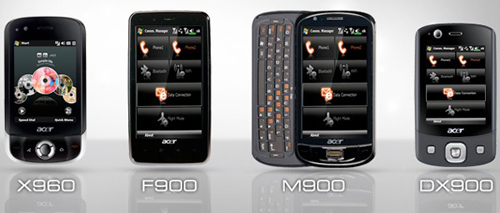 Acer prezinta oficial smartphone-urile din seria Tempo: X960, F900, M900 si DX900