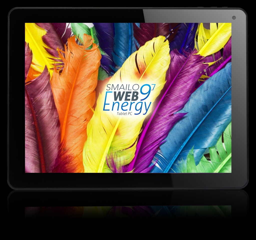 AROBS Transilvania anunța lansarea a două noi tablete Smailo: Web Energy 8 și Web Energy 9.7