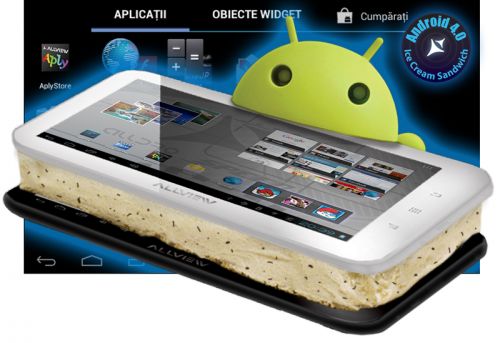 Android 4.0 pe tableta Allview Alldro Speed, sub formă de actualizare!