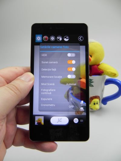 Allview P6 Energy pe partea foto