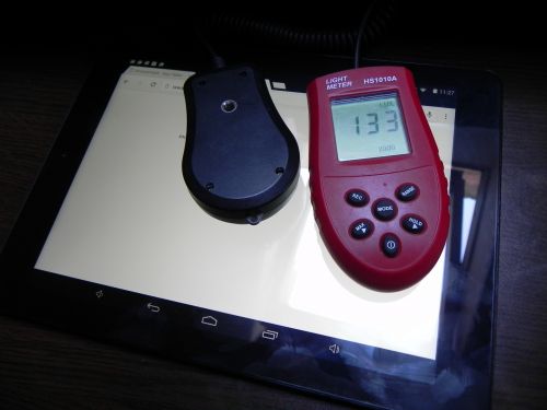 Luminozitate ecran Allview Viva Q10 Pro