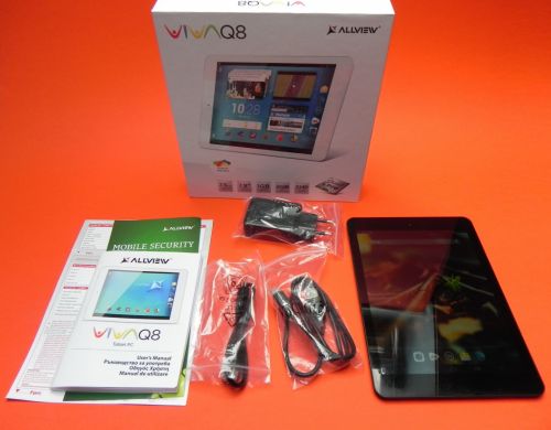 Allview Viva Q8 unboxing