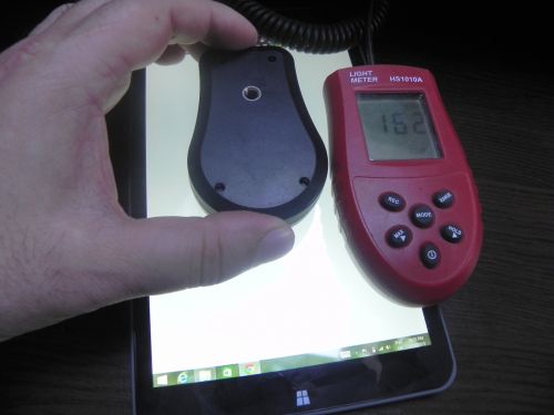 Luminozitate display Allview Wi8G