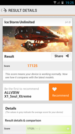 Benchmark 3DMark Allview X1 Xtreme