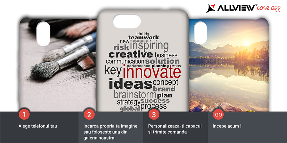 Allview anunţă lansarea telefoanelor V2 Viper i4G şi V2 Viper e, cu opţiune de imprimare a unei imagini sau mesaj pe capacul handsetului