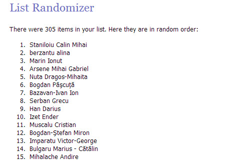 Evolio X6 are câștigător! Se numește Staniloiu Calin Minai!