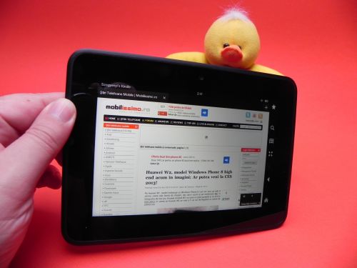 Browser Amazon Kindle Fire HD