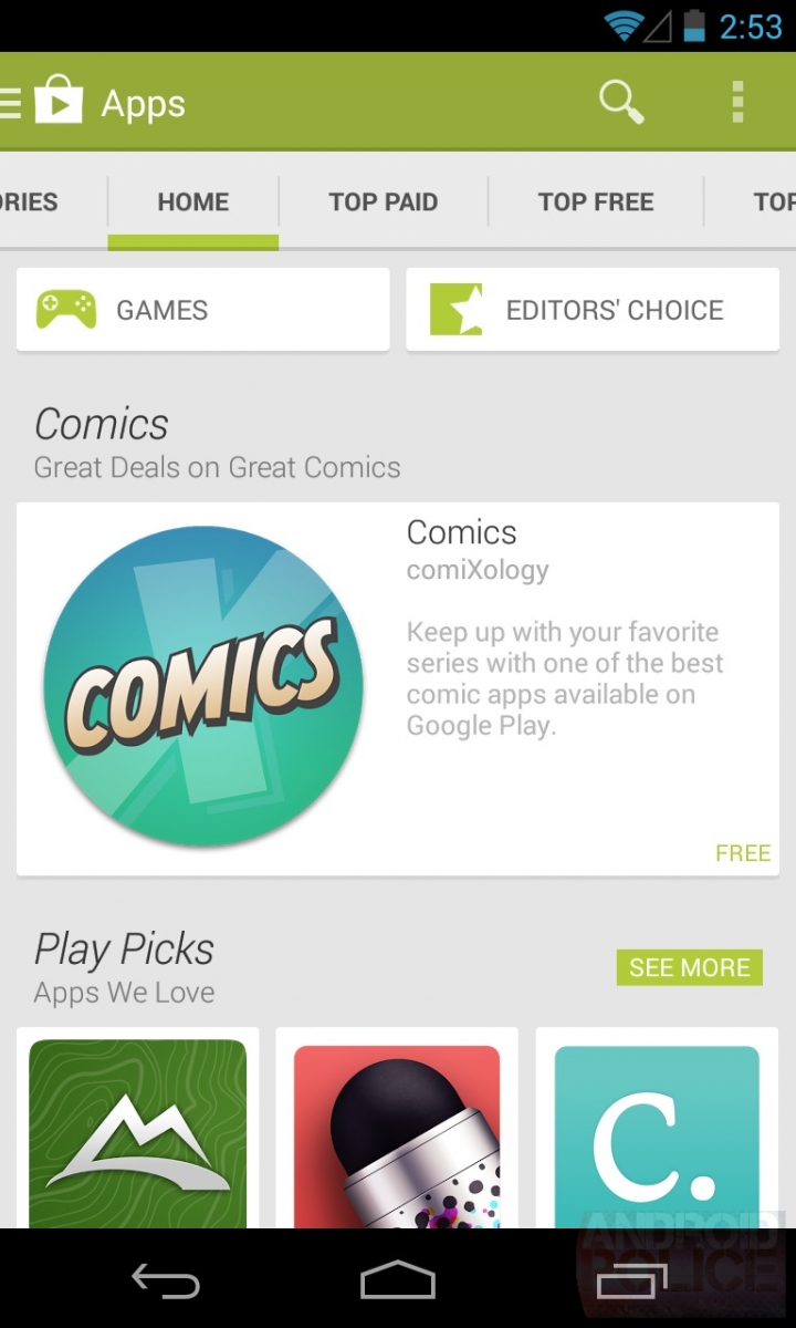 Play Store Android 4.4 KitKat