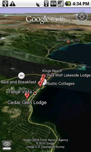 Google Earth, disponibil acum pe Android