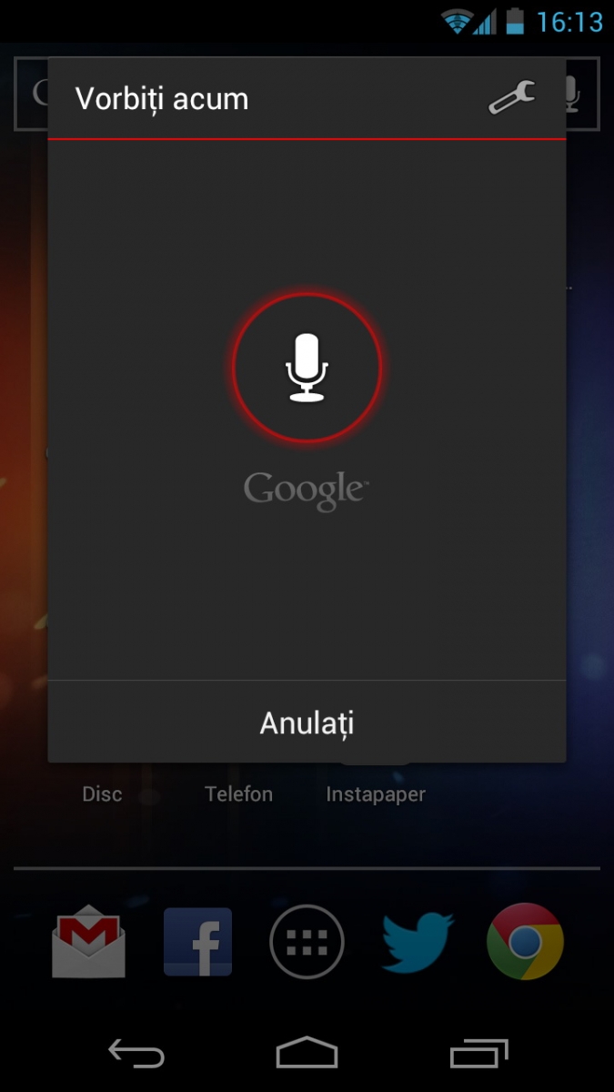 Limba română a fost adăugată În Google Voice Search