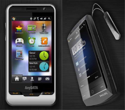 AnyData prezinta smartphone-urile ASP-318 si ASP-518, ambele cu Windows Mobile