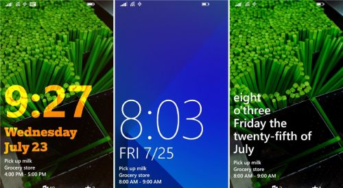 Aplicația Live Lock Screen Beta disponibilă acum pentru terminalele Windows Phone 8.1