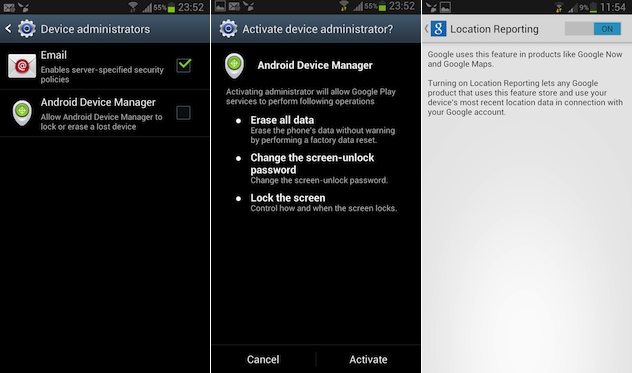 Android Device Manager e acum disponibil, poți verifica poziția terminalului de pe desktop