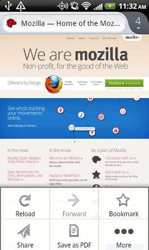 Firefox Beta pentru Android