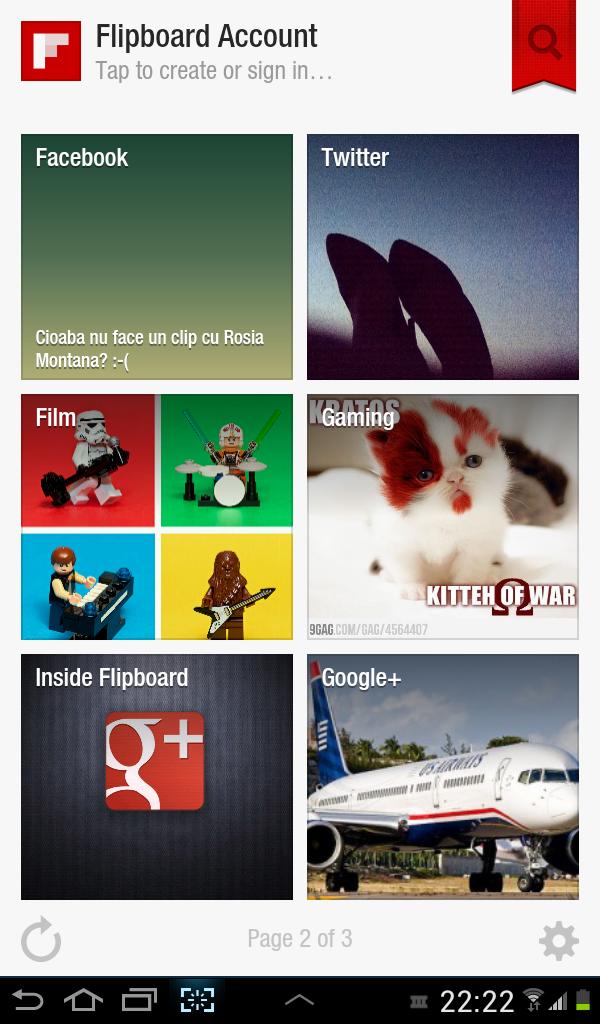 Flipboard pentru Android