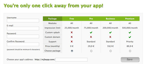 Dezvoltă propria ta aplicație online pentru telefonul mobil, cu Majoobi