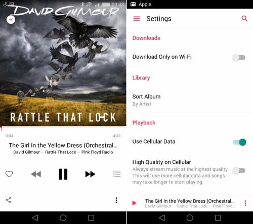 Apple Music în varianta beta este acum disponibil în magazinul de aplicații Google Play
