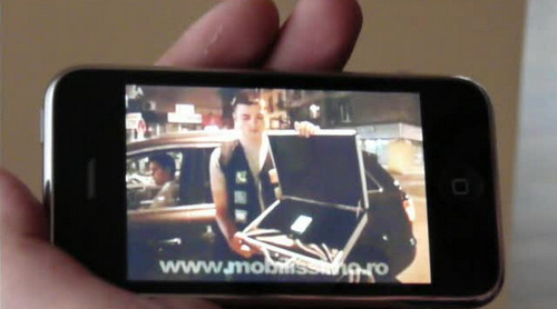 Apple: iPhone 3G, in teste la Mobilissimo - functia video (YouTube)
