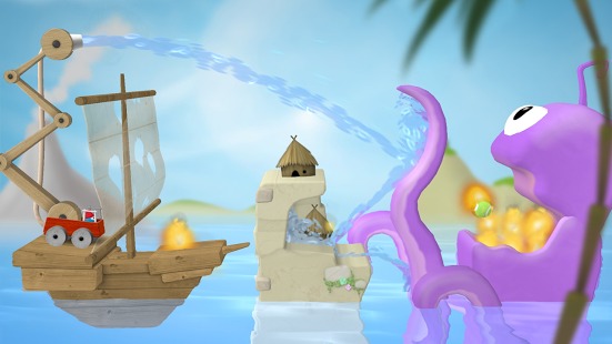Sprinkle Islands review: un puzzle pe bază de fizică a apei testat pe HTC One Mini (Video)