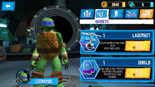 Teenage Mutant Ninja Turtles Rooftop Run Review (iPhone 5): Încă un endless runner, de această dată cu țestoase ninja și 2 unghiuri de cameră (Video)