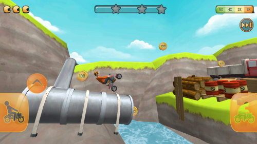 Fail Hard Review (Samsung Galaxy A5): cascadorii cu motociclete şi o fizică foarte bună (Video)