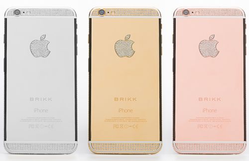 Brikk anunță lansarea unor ediții de lux pentru iPhone 6 și iPhone 6 Plus; acestea aduc diamante și aur de 24K