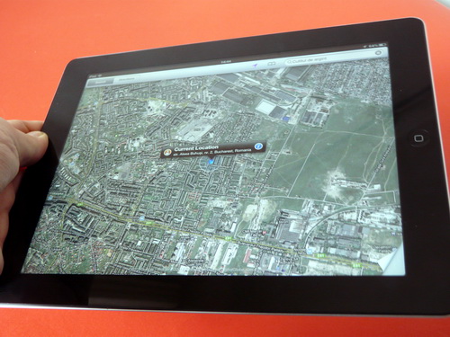 Maps pe iPad