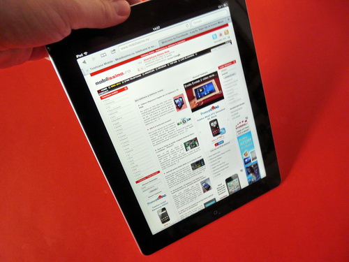 Browserul lui Apple iPad 3