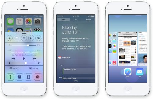 Interfata noului iOS - iOS 7.0