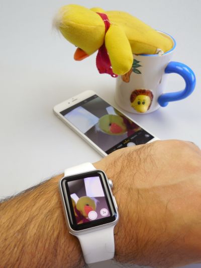 Apple Watch fotografii iPhone