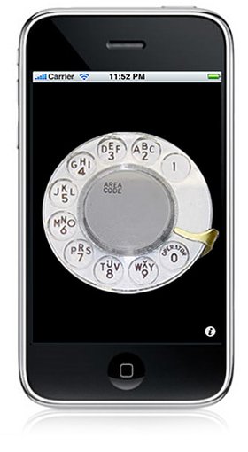 Apple: iPhone devine telefon cu disc rotativ prin iRetroPhone