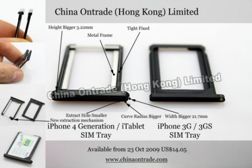 Apple Tablet SIM Tray