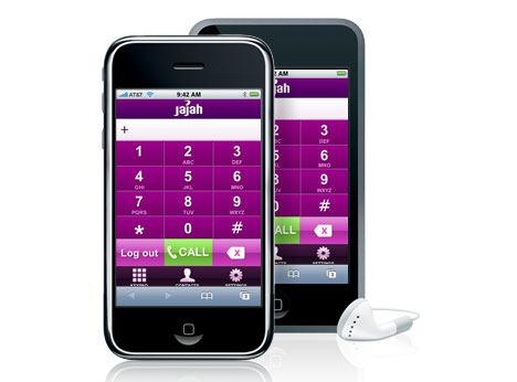 VoIP Jajah pe iPhone