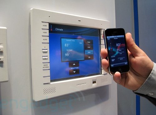 Apple: Aplicatia Crestron pe iPhone pentru casa ta inteligenta