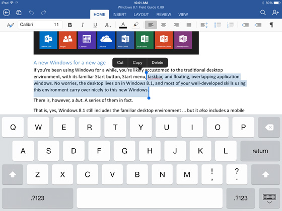 Microsoft anunță Office pentru iPad; pachetul de aplicații va fi disponibil Începând de astăzi În App Store