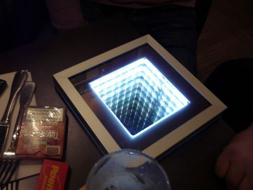 Bădița Florin, care ne-a Încântat cu o invenție a sa, un gadget cu rol de iluzie optică