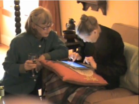 O bunica de 100 de ani a primit un iPad