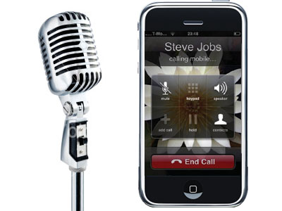 iPhone primeste apelare vocala